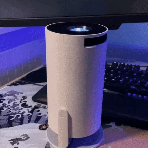 MiniCast Pro - Miniprojektor med Bluetooth och WiFi (2025 Modell)